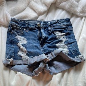 Hi-rise shortie from American eagle (extra stretchy)